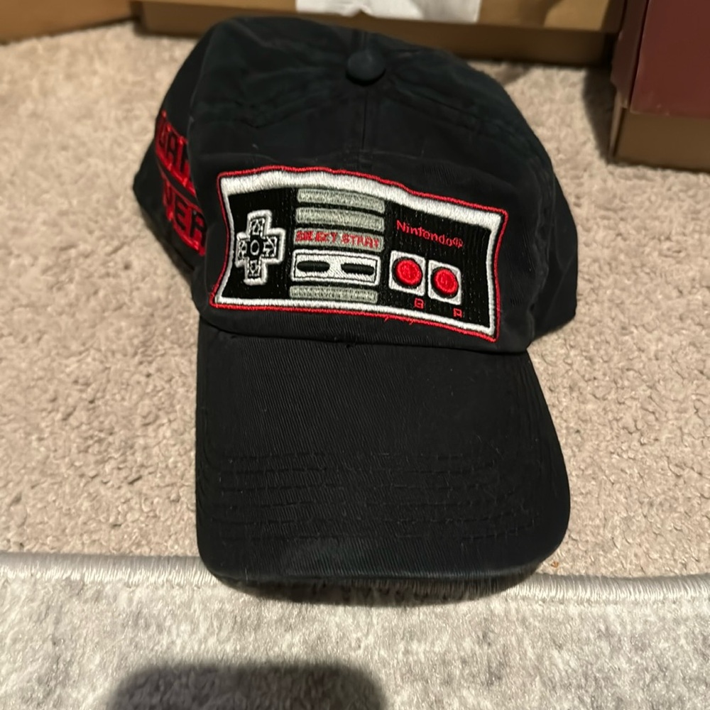 Nintendo “Game Over” SnapBack black hat